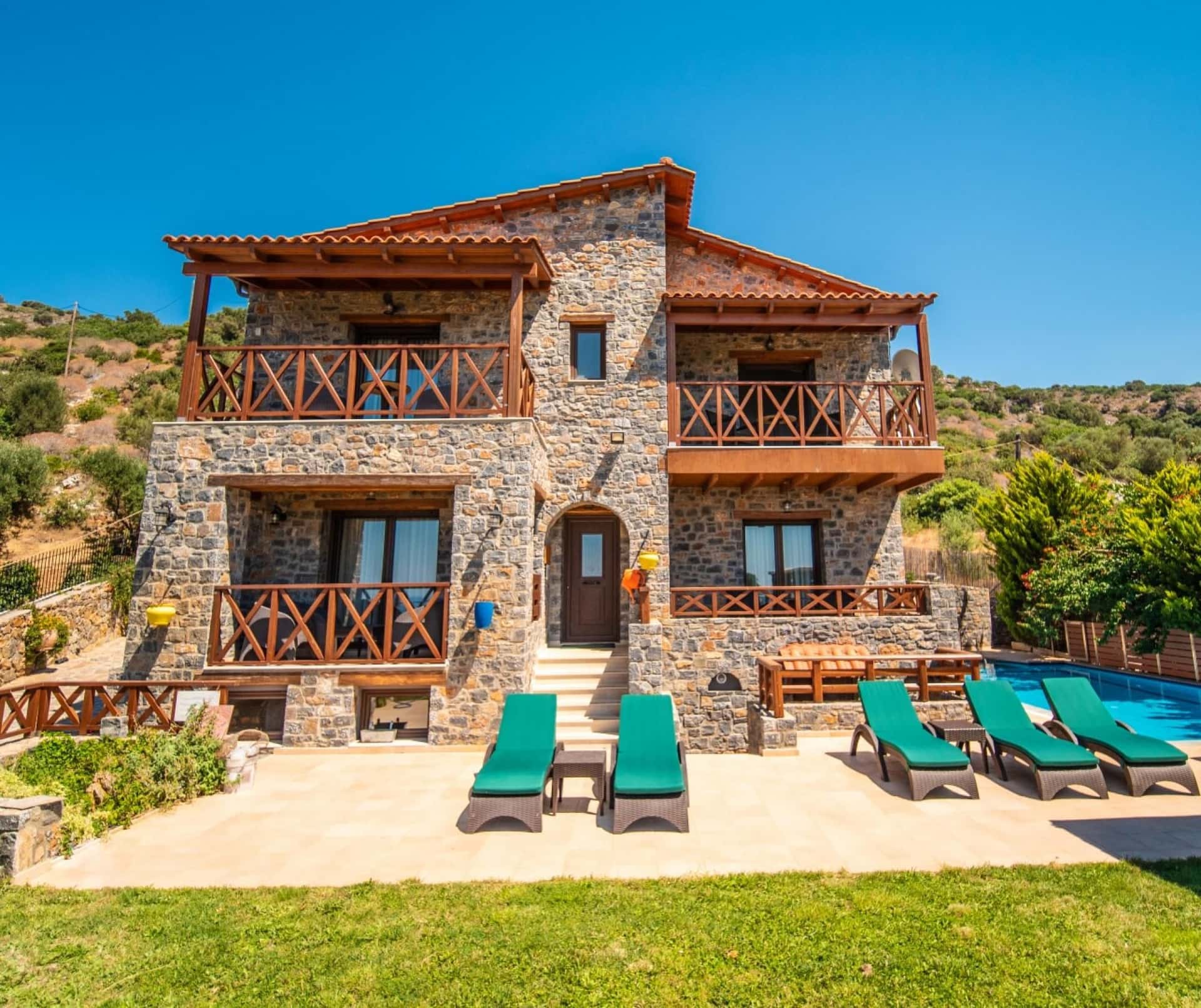 Villa Avia Milatos Crete, luxury villa in Lasithi, Crete