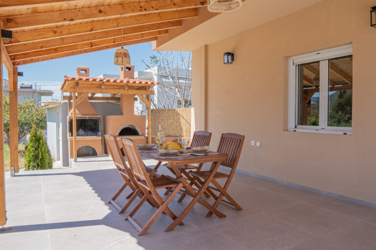 Outdoor seating area.