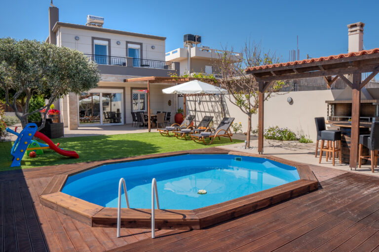 Property building & swimming pool